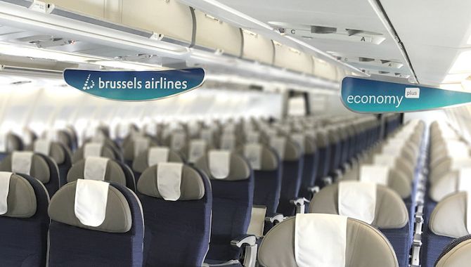Brussels Economy Plus cabine