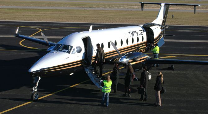 Twin Jet embarquement