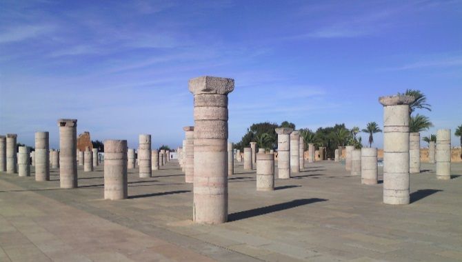 Rabat colonnes mosquee