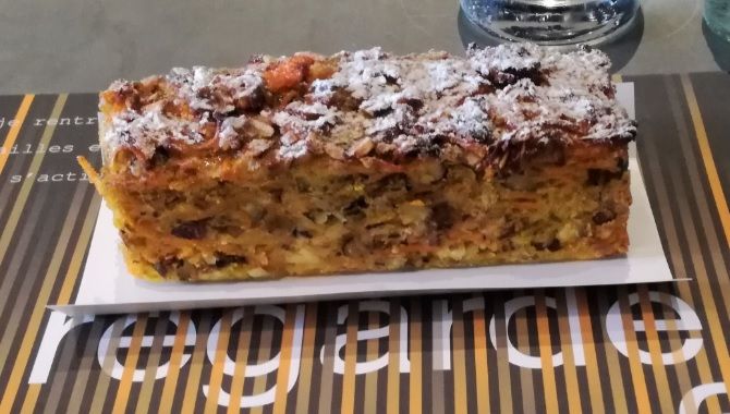 Rodez Musee Soulages Cafe Bras cake