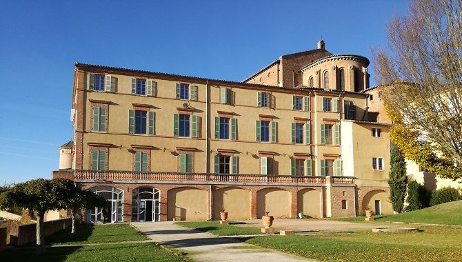 Gaillac jardin abbatiale