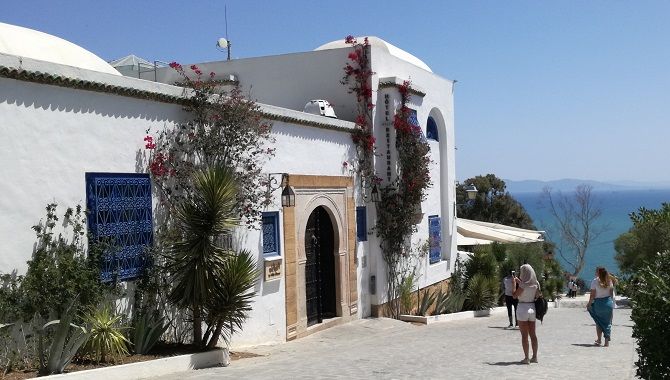 Tunis Sidi Bou Said villa bleue