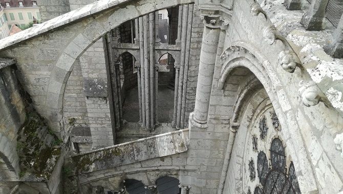 Chartres cathedrale contreforts