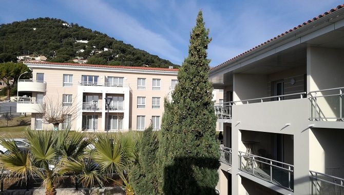 Azureva residence Roquebrune vue ensemble