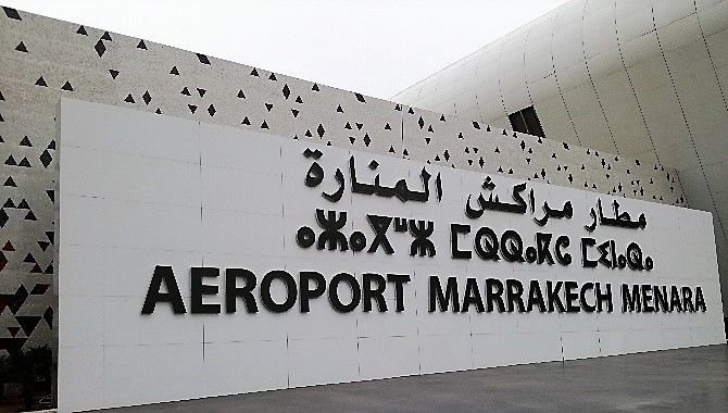 Marrakech Aeroport facade