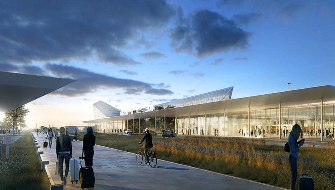 Eiffage renovation aeroport Lille-Lesquin