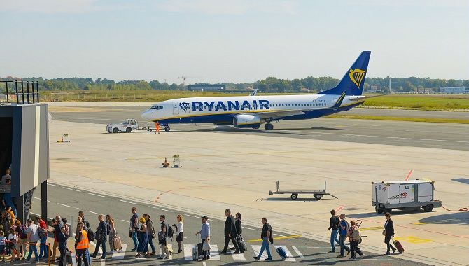 BOD Ryanair pushback