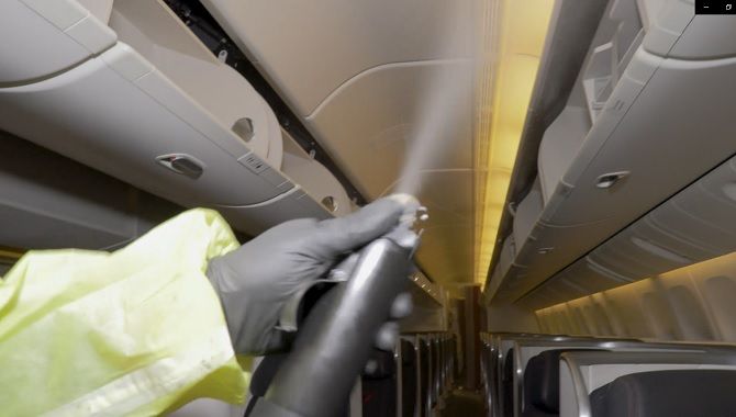 Air France Coronavirus cabine