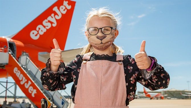 easyJet masque Will Sliney